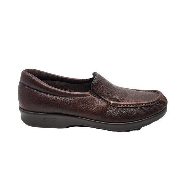 SAS Women's Dream Brown Comfort Slide Loafer Slip On Size 9 S (9 Slim) AAA - Picture 1 of 15